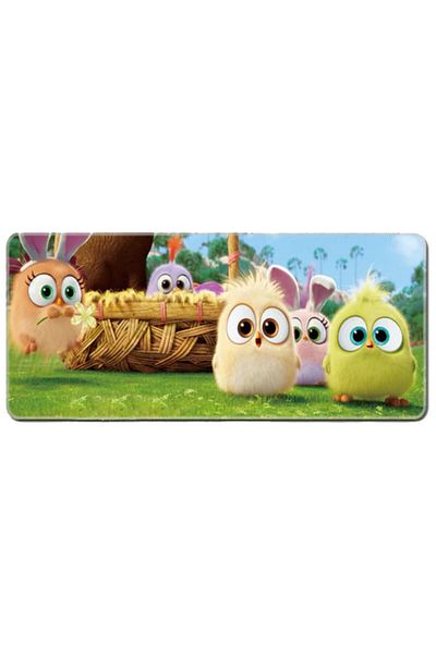 sgeteknoloji Chick 70x30 Cm Speed ​​​​Anti-Slip Base cusut Gamer Gaming Mouse Pad