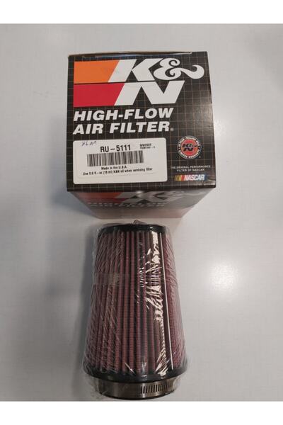 K&N Καθολικό Κωνικό Φίλτρο Αέρα RU-5111 – Φλάντζα 76mm, Ύψος 146mm, Εισαγωγή ...