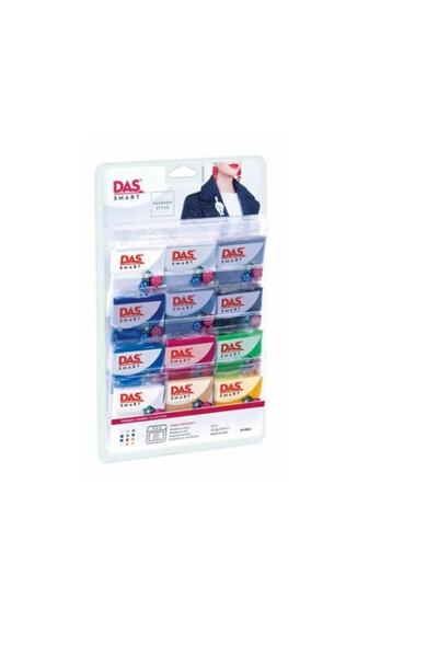 Genel Markalar Das Smart Primary Colors Clay 12'li Paket