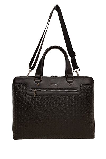 GENTE Unisex Laptop & Briefcase Black Gn111950Sor01