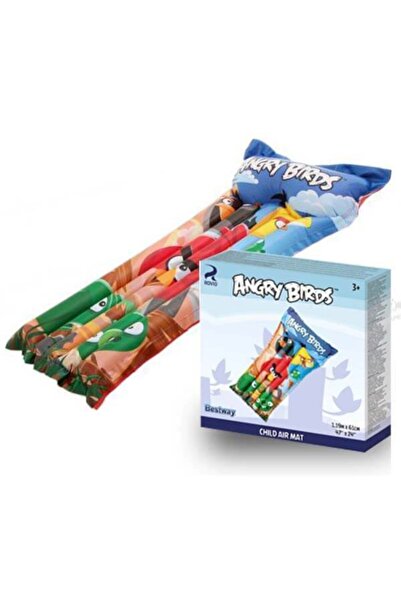 BESTWAY Angry Birds Çoçuk Deniz Yatağı 119x61 cm
