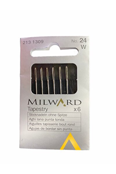 Milward Mılward 6'lı Çelik Kanaviçe Iğnesi No:24
