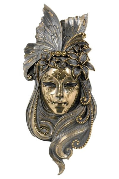 saksı deposu Çiçekli Duvar Maskesi 50 cm x 25 cm