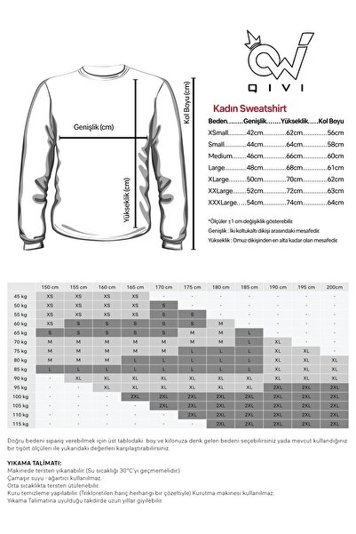 QIVI Women's Metallica Skull Printed White Knitted Long Sleeve Sweatshirt