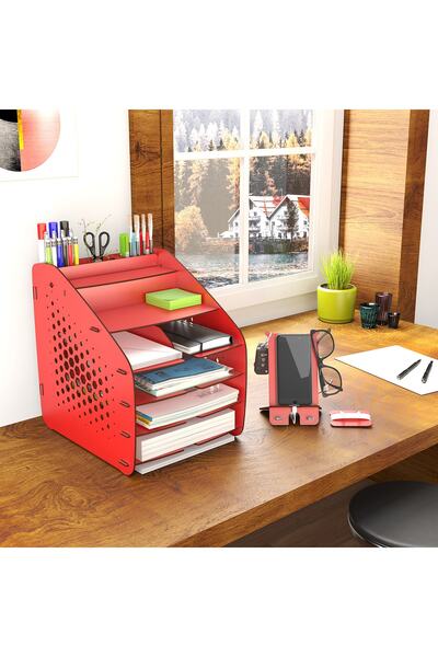 Mingitav A4 Evrak Rafı Masaüstü Organizer