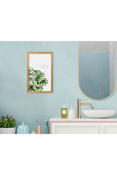 Bk Gift Home Banyo Dekoratif Retro Ahşap Tablo-10