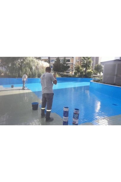 Isonem Pool Havuz Boyası 4+0,5 Kg = 4,5 Kg Renk : Mavi Çift Kompenatlı