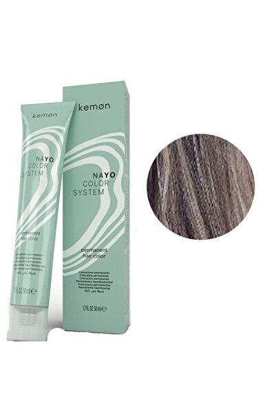 Kemon Vopsea de păr Nayo Color 7,2 Bej Auburn, fără amoniac, 50 ml 8020936048039