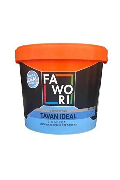 Fawori Ideal Tavan Boyası 10 Kg Beyaz