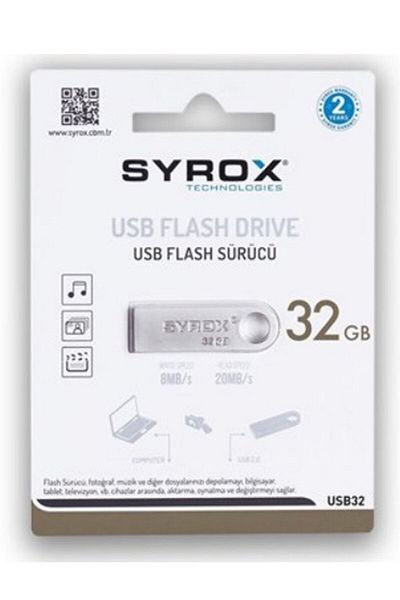 Syrox Metal USB Memory 32 GB