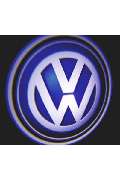 Sistem Led Market Volkswagen Araçlar Için Pilli Yapıştırmalı Kapı Altı Led Logo