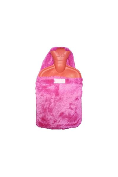 Elite Cotton Covered Hot Water Bag 1.75 Lt - Fuchsia Cover