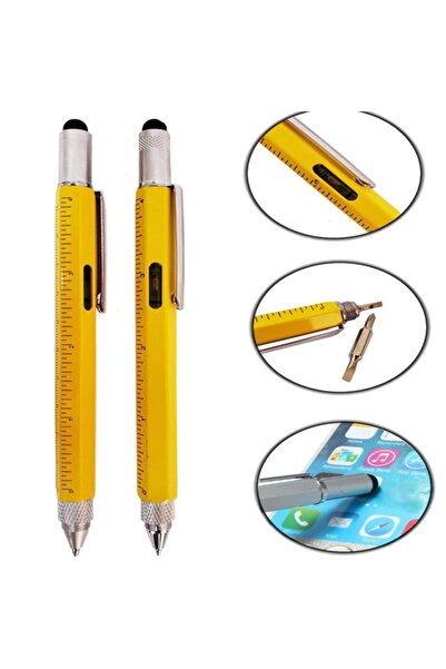 Genel Markalar Cetvelli Tornavidali Su Terazili Dokunmatik Mimar Mühendis Kalemi