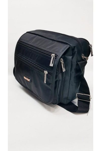 SEVENTEEN Oversized Men's Handbag - Black