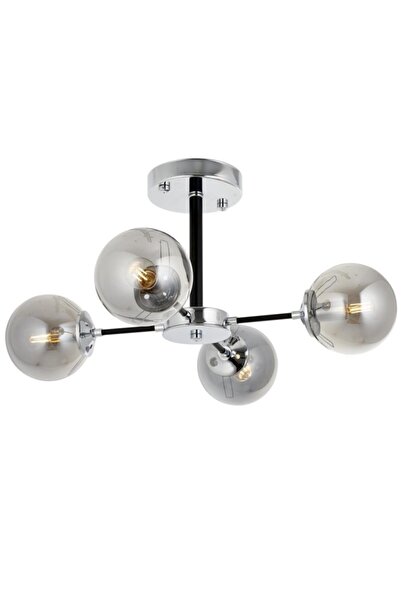Eray Aydınlatma Topaç 4 Lü Krom Avize