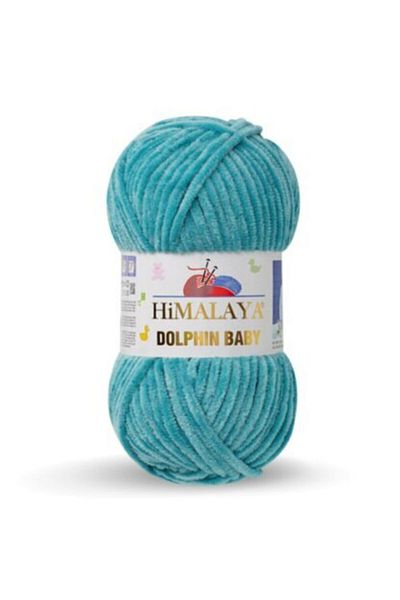 Himalaya Dolphin Baby Velvet Νήμα Χειροποίητο Πλεκτό Χρώμα Νο: 80354