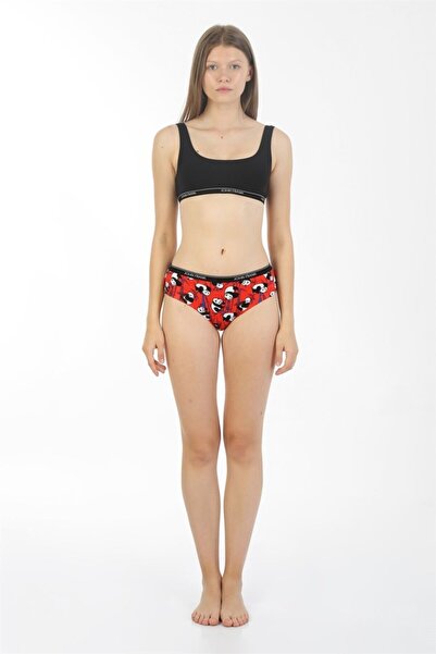 John Frank Kadın Panda Hipster Külot