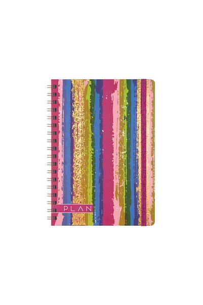 KESKİN COLOR Caiet de planuri MorCheckered Glitter 17x24
