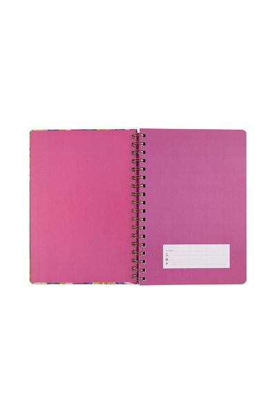 KESKİN COLOR Caiet de planuri MorCheckered Glitter 17x24