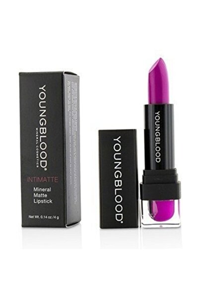 Young Blood Mor Fuşya Mineral Creme Lipstick Mineral Ruj 4 Gr. Charm.
