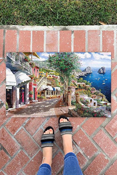 Buket Home سجادة باب أمامية متعددة الأغراض للديكور الداخلي والخارجي