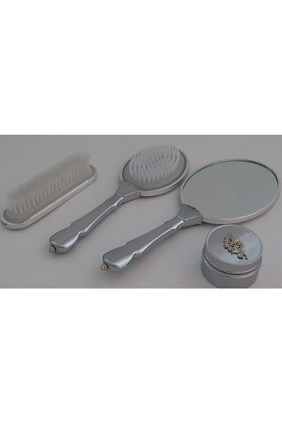 kartex Mirror Comb Set, 4-Piece Tree of Life Model Dowry Box