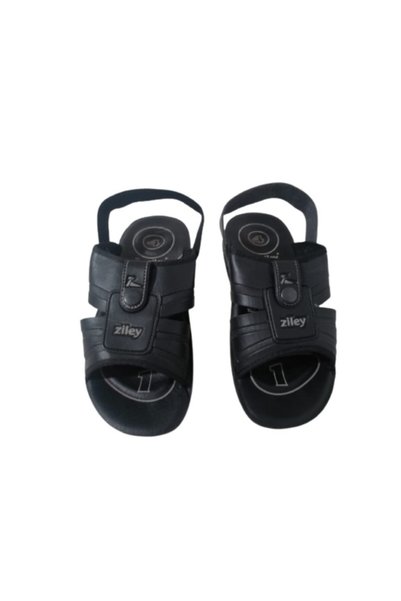 Ziley Zl022-010 Men's Black Daily Walking Slippers Sandals