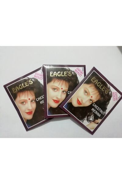Eagles Hint Kınası Kestane 3 Adet 10gr×3=30gr