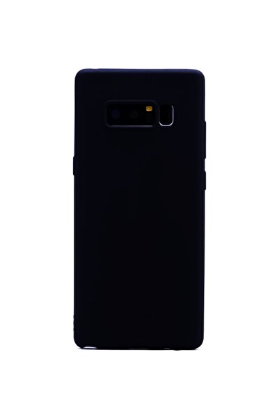 Molly Galaxy Note 8 Uyumlu Siyah Mat Silikon Kılıf