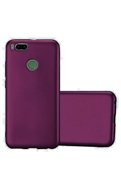 Molly Xiaomi Mi A1 Uyumlu Mürdüm Bexls Silikon Kılıf