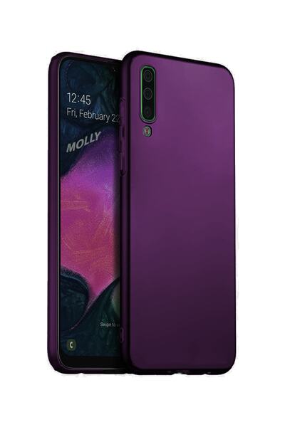Molly Galaxy A50 Uyumlu Mürdüm Bexls Silikon Kılıf