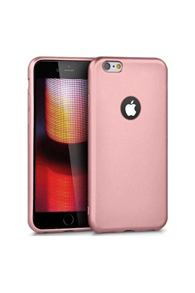 Molly Iphone 6/6s Plus Uyumlu Rose Mat Silikon Kılıf
