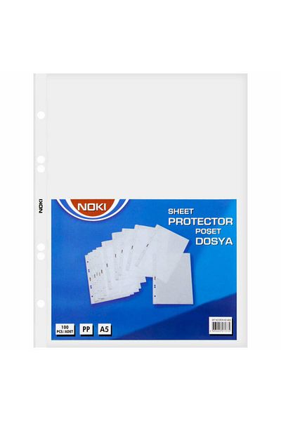 Noki Nokı A5 Bag File 100 Pieces 4835