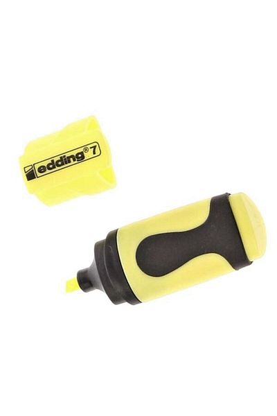 Edding Eddıng E-7 Mini Yellow Highlighter