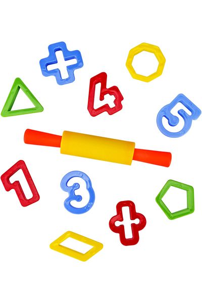 Nova Play Doh Mold Math Set Br-472