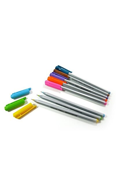 Pensan Trıball 8 Li Renkli Tükenmez Kalem