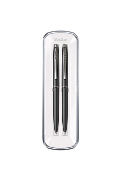 Scrikss Ballpoint Black Pen Set No. 108