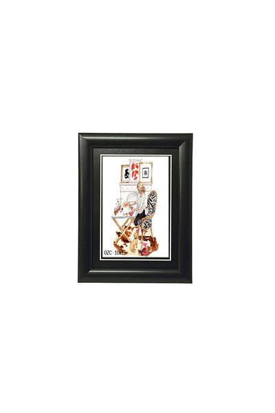 ÖZCANLAR ÇERÇEVE Gift Frame Decoration Home Home Office Picture Frame 10x15 Black