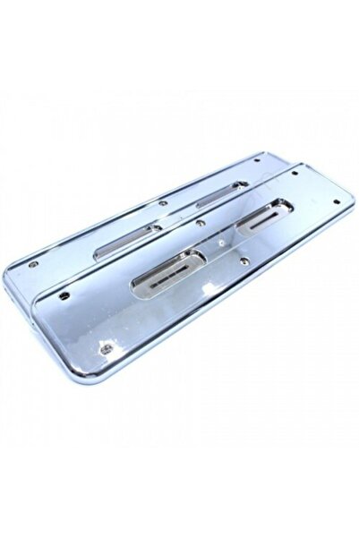 PLASTIM Etiketçilere Krom Plastik Plaka Çerçevesi Plakalık Takımı