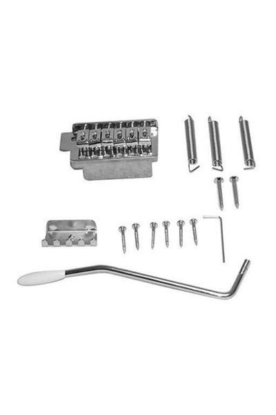 VALENCIA Ebr1Cr Electric Guitar Tremolo Arm / Bridge Set (Chrome)