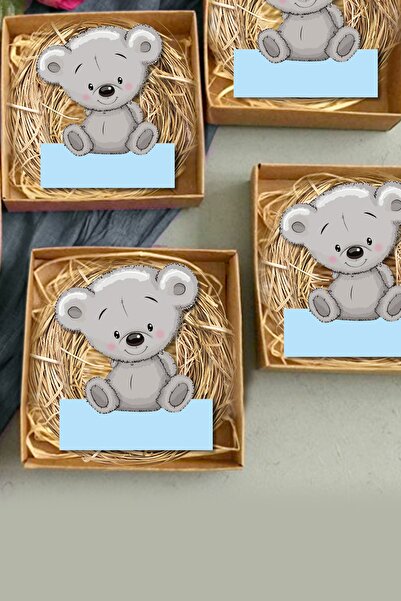 instababyrooms Bebek Çocuk Özel Gün Ahşap Magnet 20 Li Model No:32