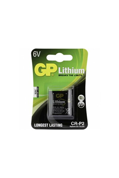 GP 6v Lityum Fotoğraf Makinesi Pili Crp2