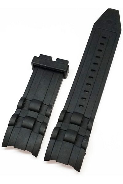 Invıcta Invicta Speedway 25940 Black Silicone Watch Band