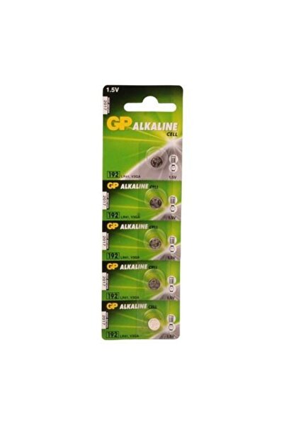 GP Lr41 alkalin Düğme Pil 192-c5 5 Li Paket