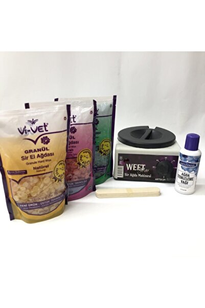 Ege Sir Egesir Weet Ağda Kazanı+egesir 3lü Soyulan Inci Ağda Seti