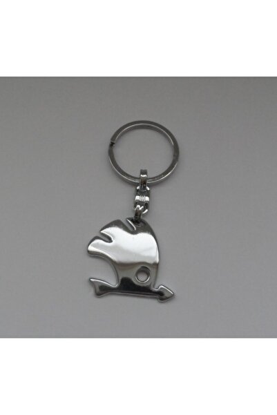 GARDENAUTO سلسلة مفاتيح سكودا فابيا 2007-2014 معدنية ثلاثية الأبعاد من الكروم