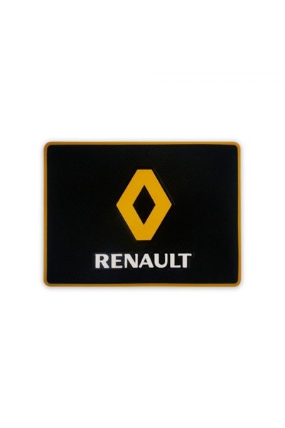 Compax Kaymaz Torpido Pedi Torpido Üzeri Kaydırmaz Ped Renault Baskılı