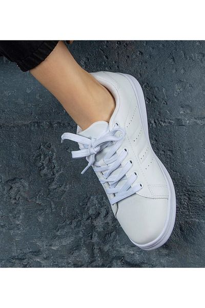 Jump Unisex Αθλητικά Παπούτσια Λευκά 15306