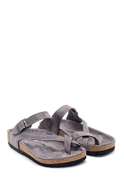 Bequemere Cork Sole Suede Slippers