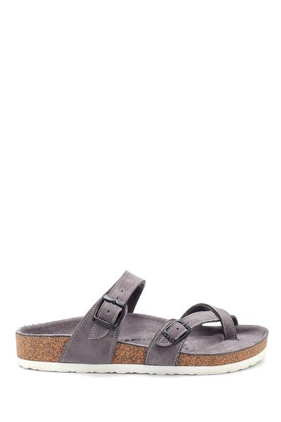 Bequemere Women's Cork Sole Suede Slippers